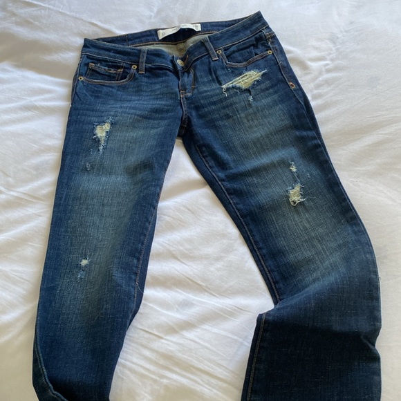 A&F boot cut denim size 2S - Picture 3 of 9